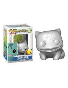 Funko pop jumbo pokemon s6 bulbasaur plateado efecto...