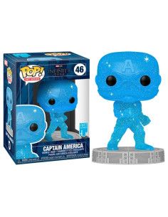 Funko pop marvel infinity saga capitan america gema del...