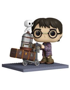 Funko pop deluxe harry potter harry empujando el carro...