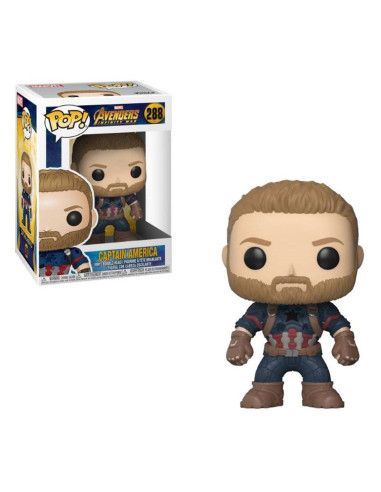 Funko pop marvel infinity war capitan america...