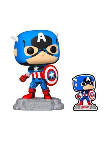 Funko pop marvel a60 - comic capitan america...
