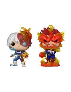 Pack 2 funkos funko pop my hero academia endeavor &...