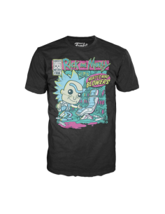 Camiseta funko series tv rick & morty morty mind blowers...