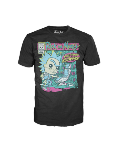 Camiseta funko series tv rick & morty morty...