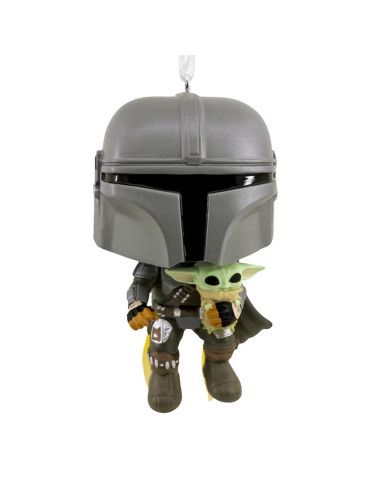 Adorno de navidad funko star wars mandaloriano...