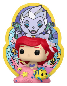 Funko pop deluxe little mermaid ariel (glass)