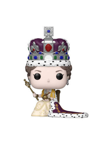 Funko pop premium reina isabel ii (coronacion)