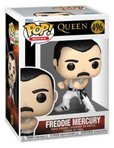 Pop rocks: queen - f. mercury (white singlet)