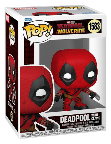 Pop marvel: dp 3 s4 - deadpool w - claws