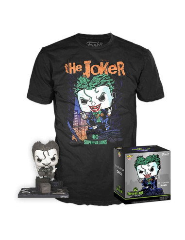 Funko pop dc comics dc jim lee joker + camiseta...