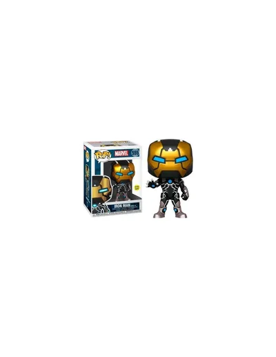 Funko Pop! Marvel 80th Iron Man Modelo 39 Brillo en la Oscuridad 43965
