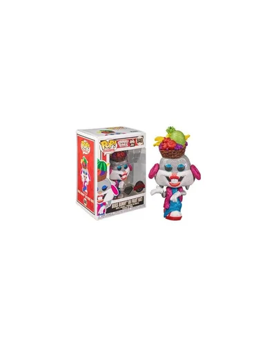 Funko Pop! Looney Tunes Bugs Bunny con Sombrero de Frutas Glitter Efecto Diamante Exclusivo Edicion Especial 51731