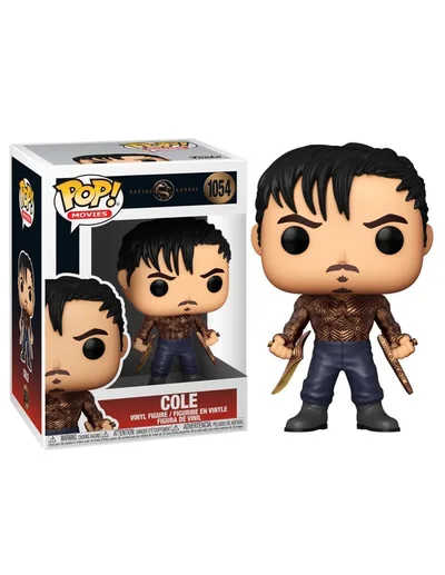 Funko Pop! Mortal Kombat Cole Young Efecto Metalico 53850