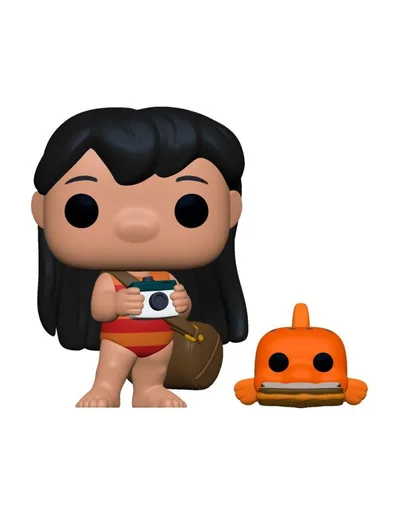 Funko Pop! Disney Lilo & Stitch Lilo con Pez & Sandwich 55621