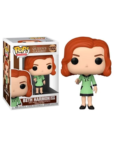 Funko Pop! Series TV Gambito de Dama Queens Gambit Beth Harmon con Torre 57689