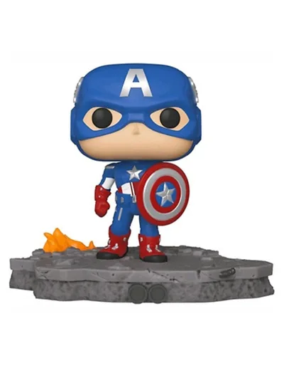 Funko Pop! Deluxe Marvel los Vengadores Avengers Capitan America Assemble 45076