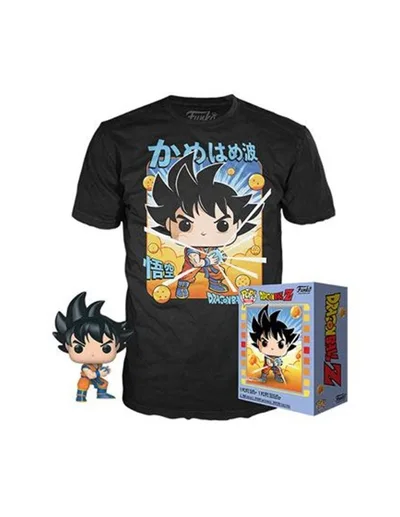 Pop! & Tee Dragon Ball Z Goku Kamehameha Funko + Camiseta Talla L Ut - 56667l