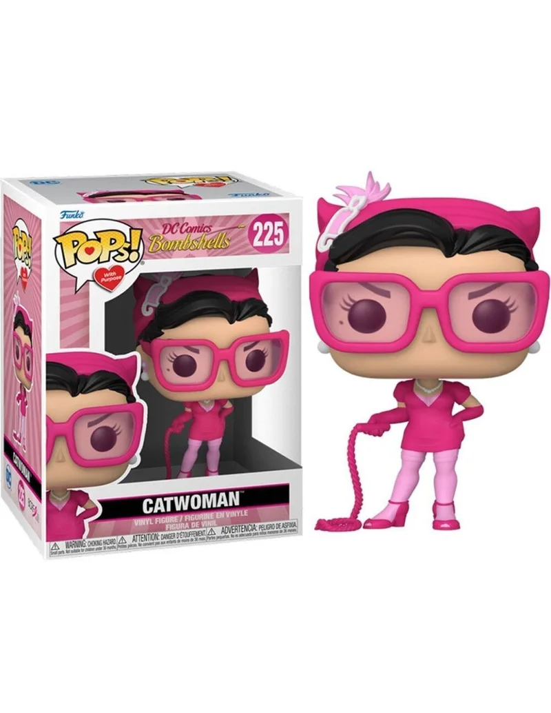 Funko Pop! DC Comics Investigacion Contra el Cancer Bombshell Catwoman 58499