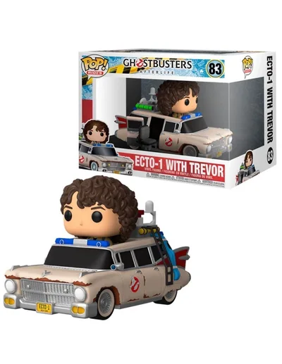 Funko Pop! Ride Super Deluxe Cine Cazafantasmas Afterlife Ecto 1 con Trevos 47679