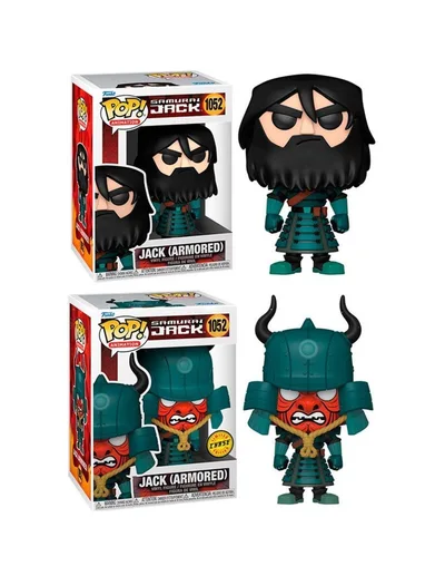 Funko Pop! Animacion Samurai Jack Jack con Armadura Opcion Chase 49276