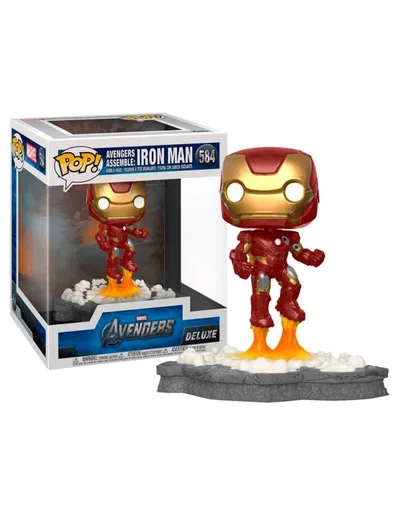 Funko Pop! Deluxe Marvel los Vengadores Iron Man Assemble 45610