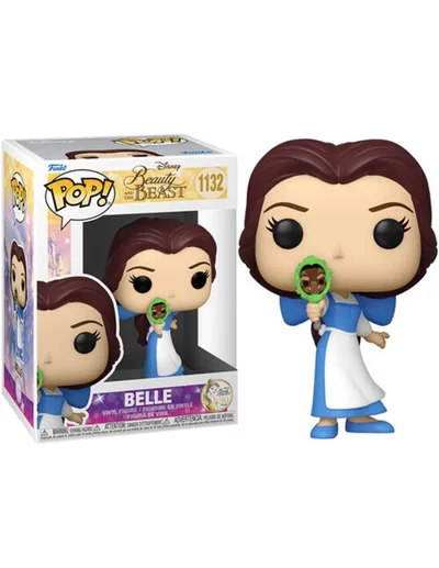 Funko Pop! Disney la Bella y la Bestia Bella con Espejo 57583