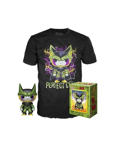 Funko Pop! Dragon Ball Z Celula Perfecto + Camiseta Talla Aleatoria Ut - 56669