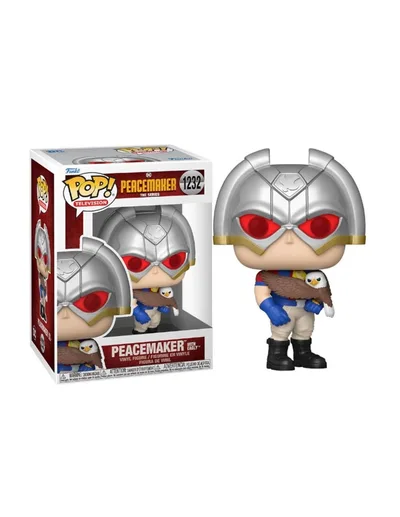 Funko Pop! DC Comics Peacemaker Peacemaker con Halcon 64181