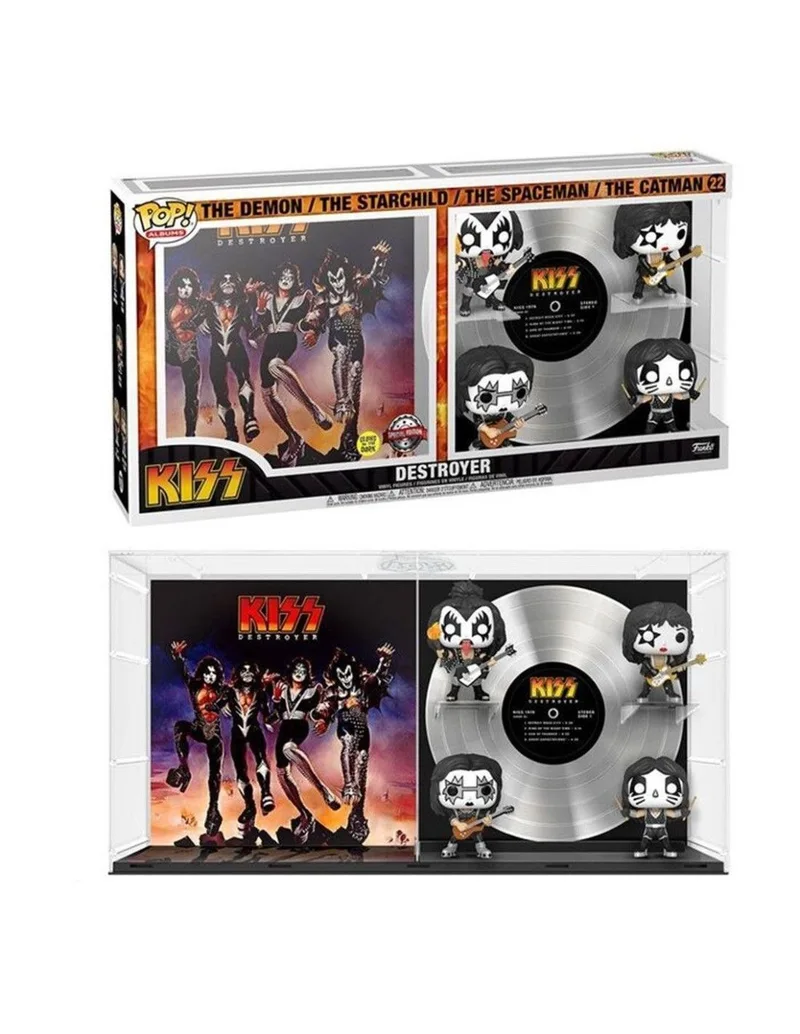 Funko Pop! Estrellas del Rock Album the KISS Destroyer Edicion Limitada Brillo en la Oscuridad 60995