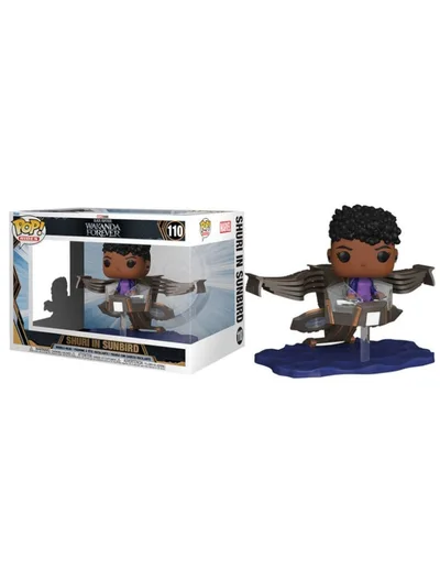 Funko Pop! Super Deluxe Marvel Black Panther Wakanda Forever Shuri In Sunbird 63947