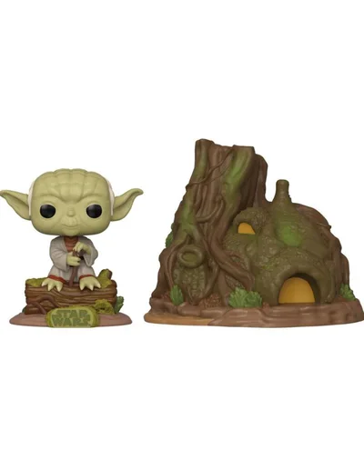 Funko Pop! Deluxe Star Wars Empire Strikes Back Cabaña de Yoda 40th Aniversario 46765