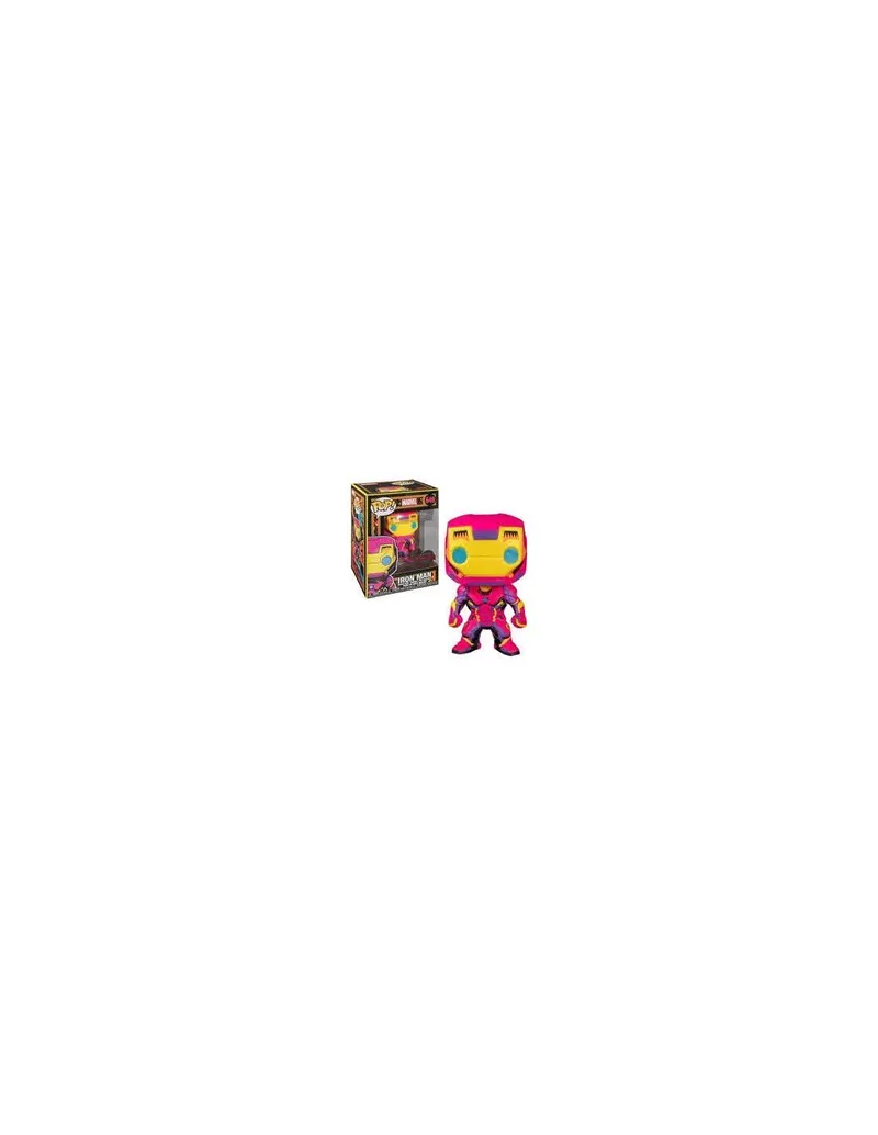 Funko Pop! Marvel Black Light Ironman Multicolor 48846