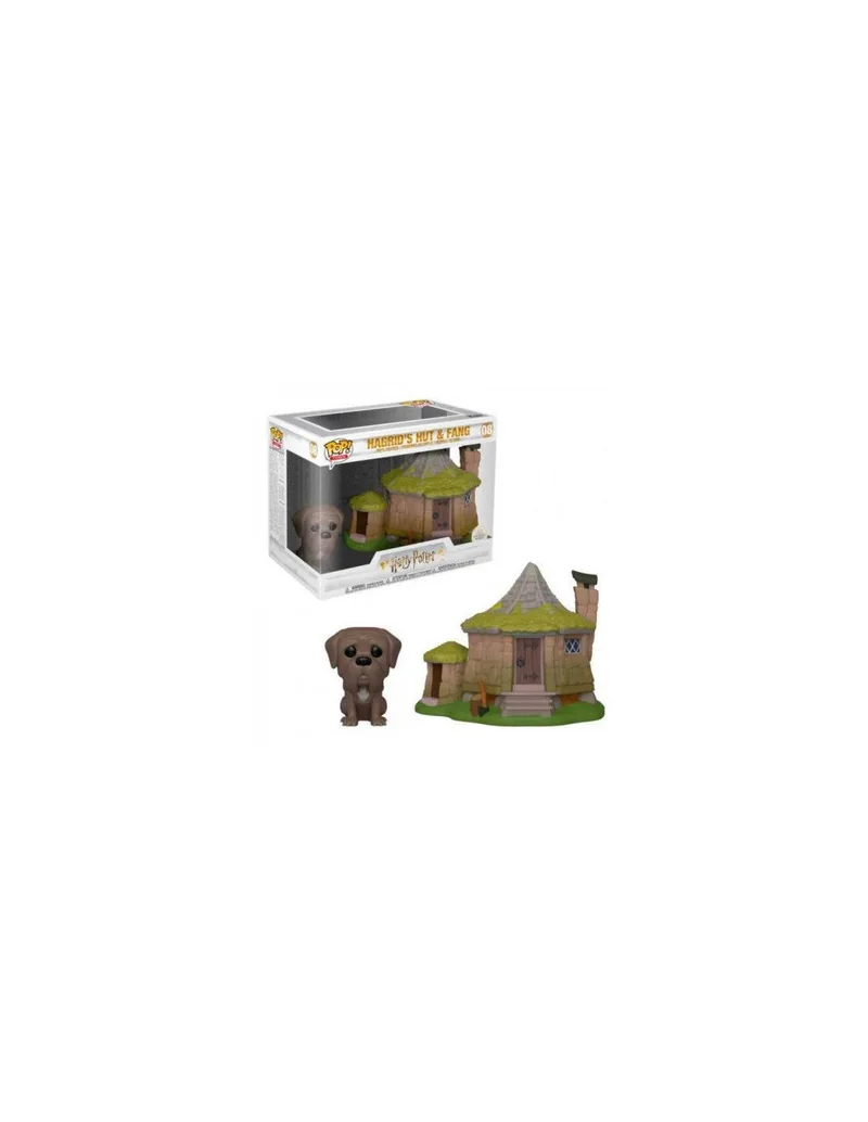 Funko Pop! Harry Potter Cabaña de Hagrid con Perro Fang 44230