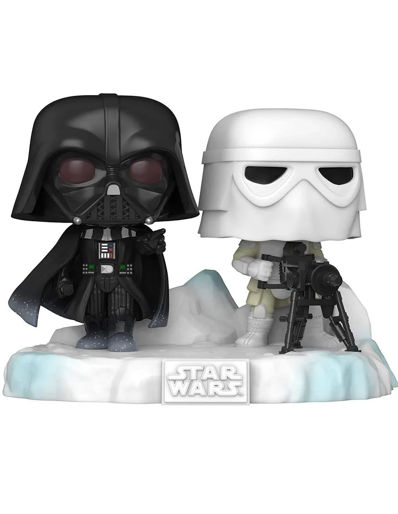 Funko Pop! Deluxe Star Wars Darth Vader & Stormtrooper Diorama Invernal Exclusivo 46618