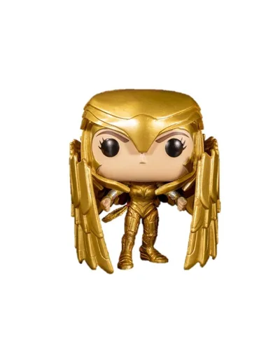 Funko Pop! DC Wonder Woman 1984 Wonder Woman Traje Dorado Efecto Metalico Exclusivo 46659