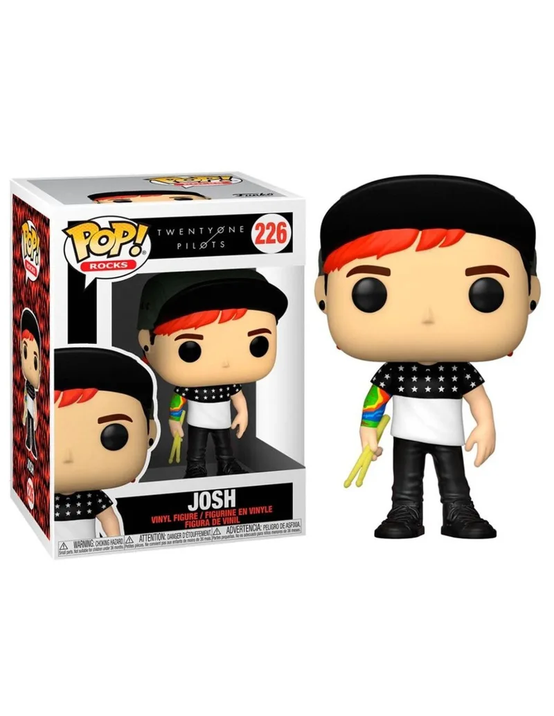 Funko Pop! Estrellas de la Musica Twenty One Pilots Stressed Out Joshu 56730