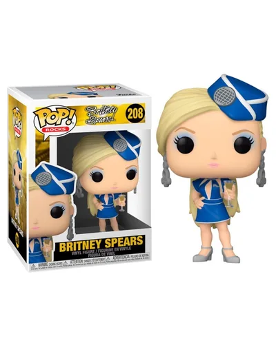 Funko Pop! Estrellas de la Musica Britney Spears Stewardess 52033