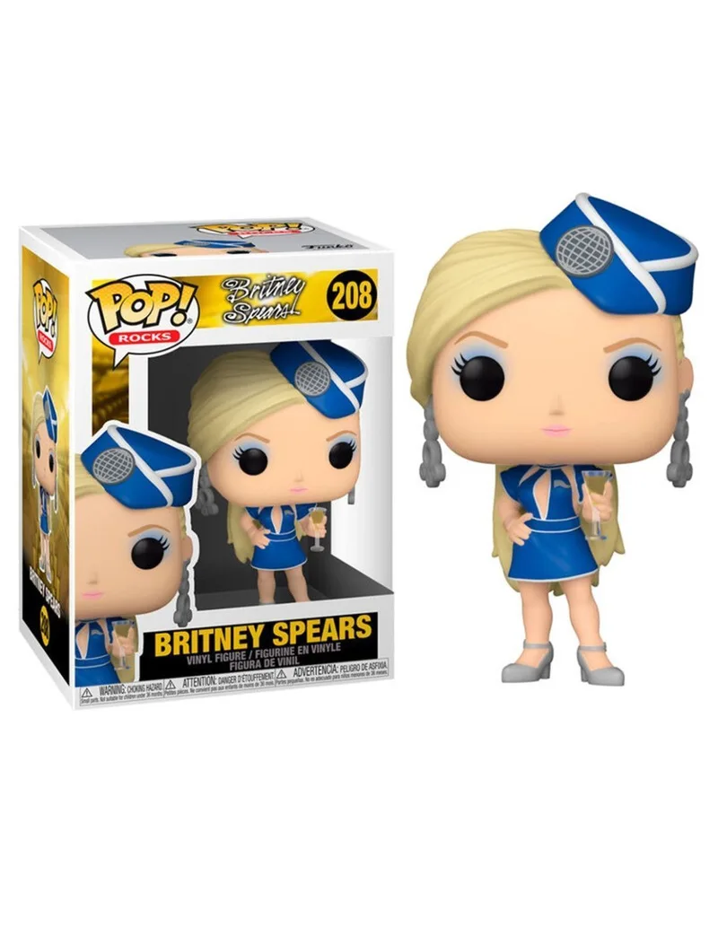 Funko Pop! Estrellas de la Musica Britney Spears Stewardess 52033