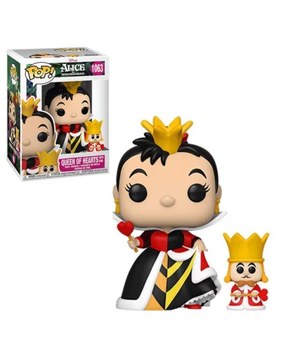 Funko Pop! Disney Alicia en el Pais de las Maravillas 70th Reina de Corazones con Rey 55740