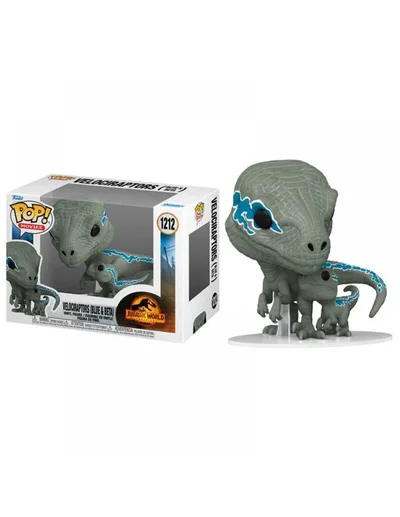 Funko Pop! Cine Jurassic Park Jurassic Velociraptor Blue & Beta 62223
