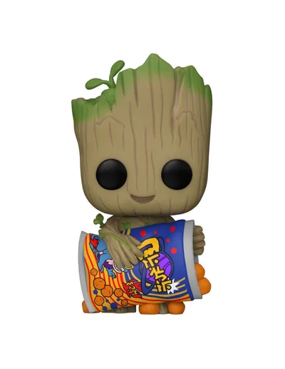 Funko Pop! Marvel Guardianes de la Galaxia Groot With Cheese Puffs 70654