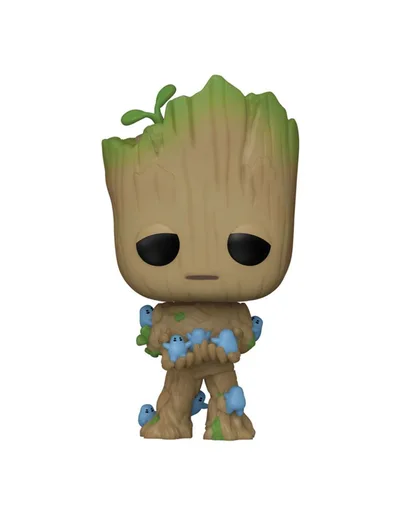 Funko Pop! Marvel Guardianes de la Galaxia Groot With Grunds 70652
