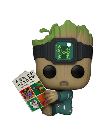 Funko Pop! Marvel Guardianes de la Galaxia Groot en Pijama con Libro 70651