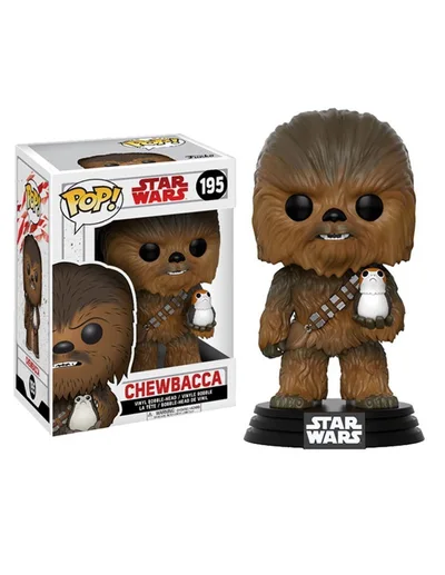 Funko Pop! Star Wars E8 the Last Jedi Chewbacca con Porg 14748 - Px - 1vw