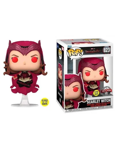 Funko Pop! Marvel Wandavision Glows Scarlet Witch 62345