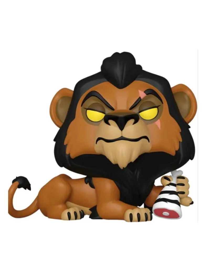 Funko Pop! Disney el Rey Leon Scar con Trozo de Carne