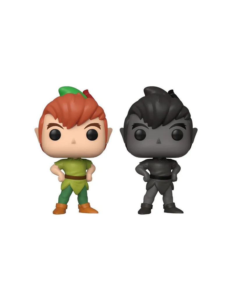 Pack de 2 Funko Pops Disney Peter Pan con Sombra