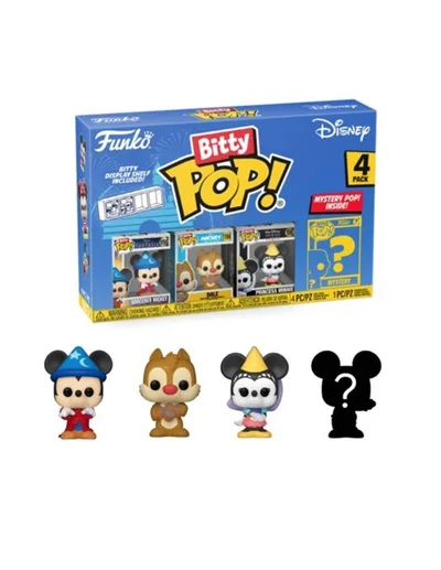 Bitty Pop! Funko Disney Sorcerer Mickey 4pk