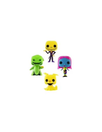 Funko Pop! Disney Pesadilla Antes de Navidad Pack de 4