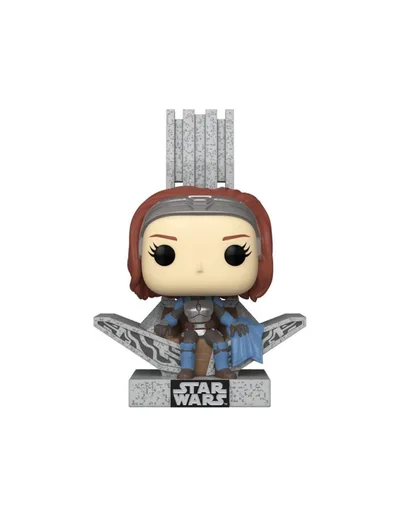 Funko Pop! Deluxe Mandalorian Bo Katan en el Trono 76545